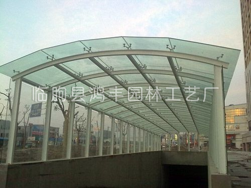 玻璃雨棚幕墙门窗