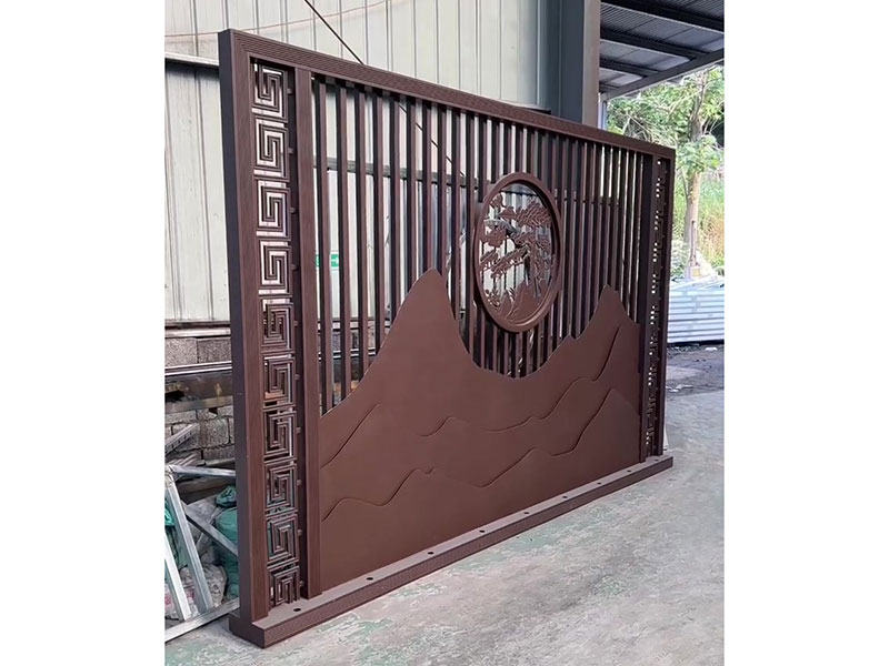 铝艺屏风/影壁墙