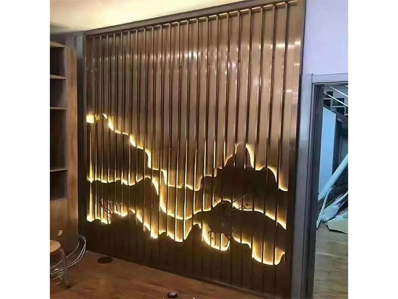 铝艺屏风/影壁墙