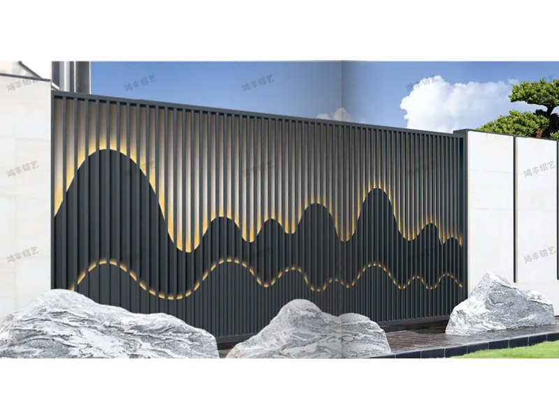 铝艺屏风/影壁墙